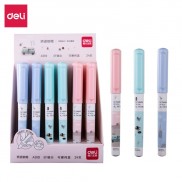 [GIFT] BÚT MÁY DELI - Xanh Dương/ Hồng/ Xanh lá - A919